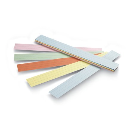 Pacon Sentence Strips, 24x3, Assorted, PK100 5165